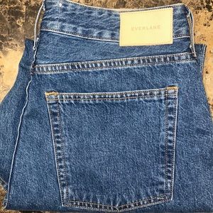 NWT Everlane Curvy Ankle ( no stretch) denim. Medium Blue